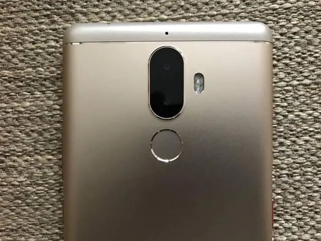 Lenovo K8 Note camera