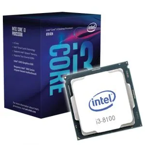 Intel Core i3-8100 processor